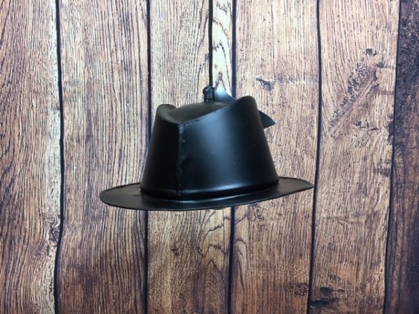 Metal Hanging Trilby Hat Ceiling Light