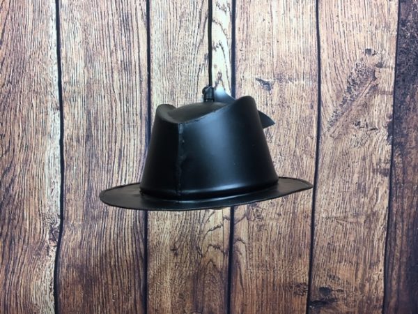 Metal Hanging Trilby Hat Ceiling Light