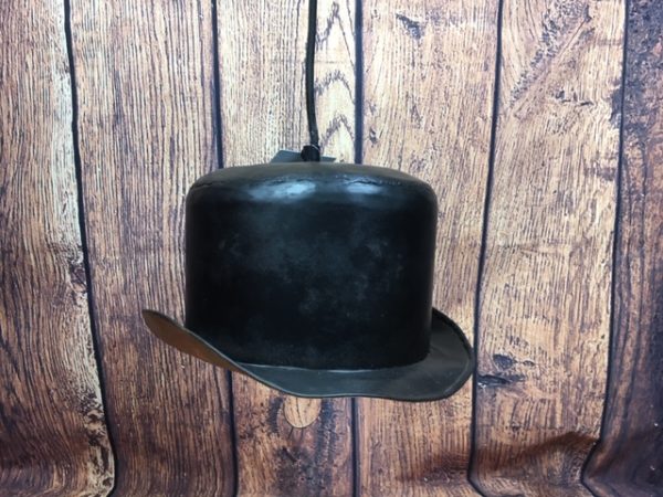 Metal Hanging Bowler Hat Ceiling Light